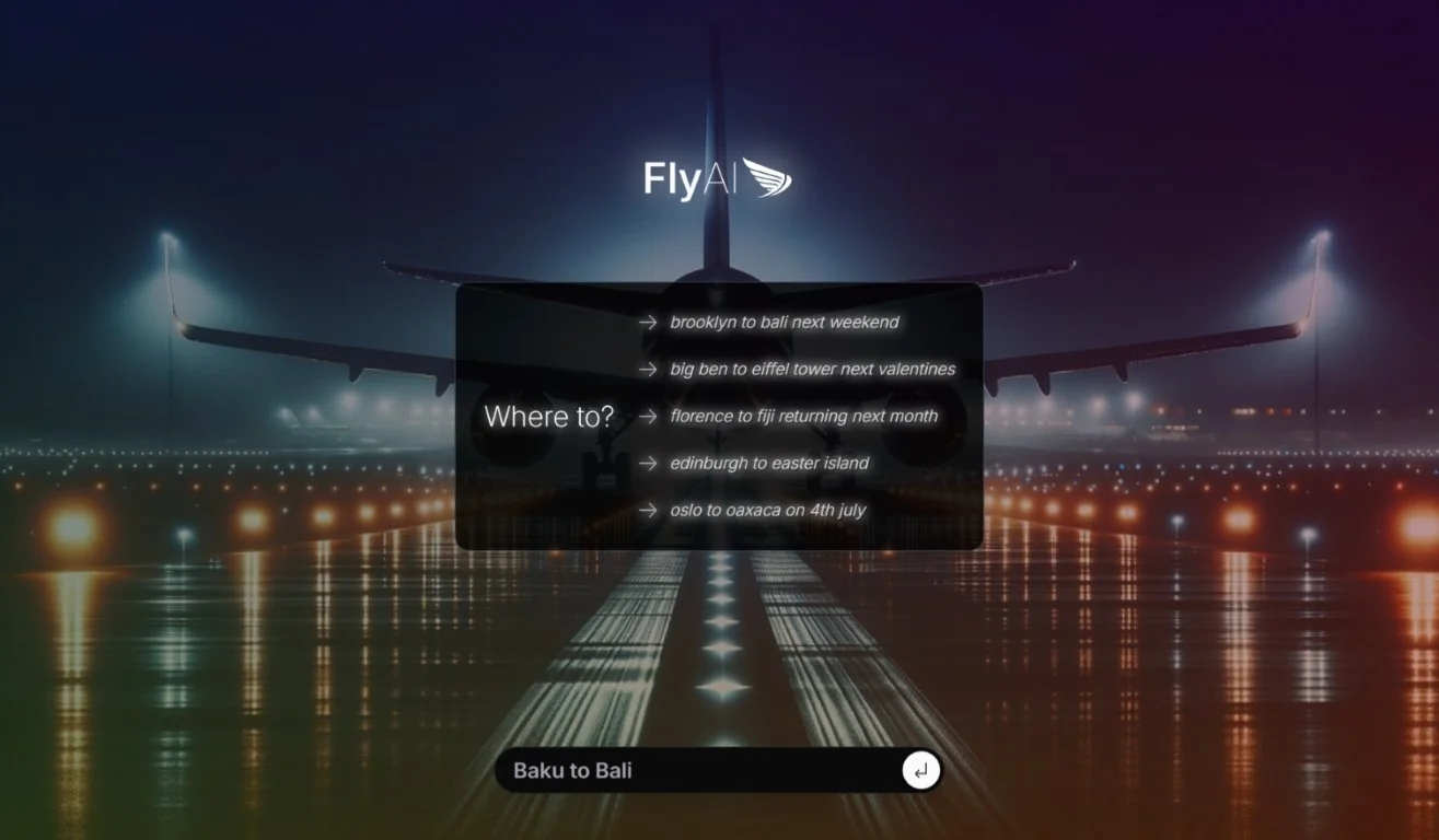 FlyAI screenshot